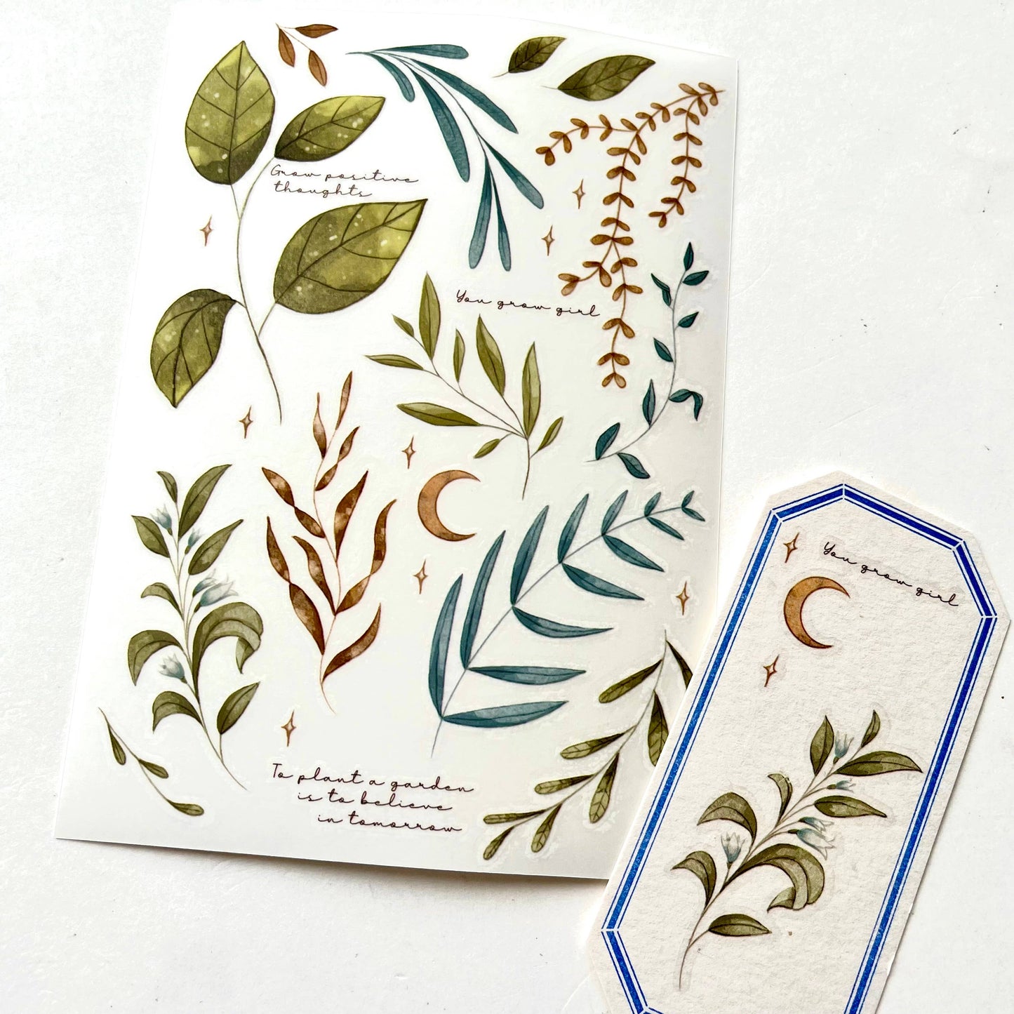 Aufkleber zum Aufreiben - Ziele auf den Mond 2er Set