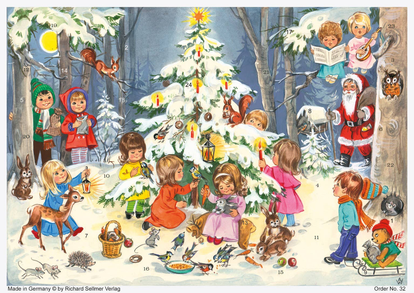 Adventskalender - Weihnachten im Wald