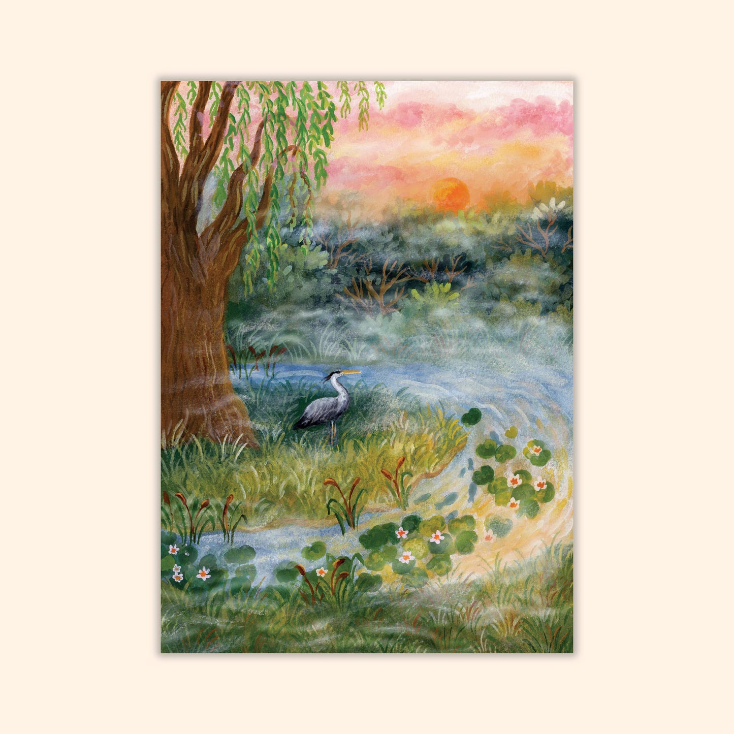 Rosa Himmel A6