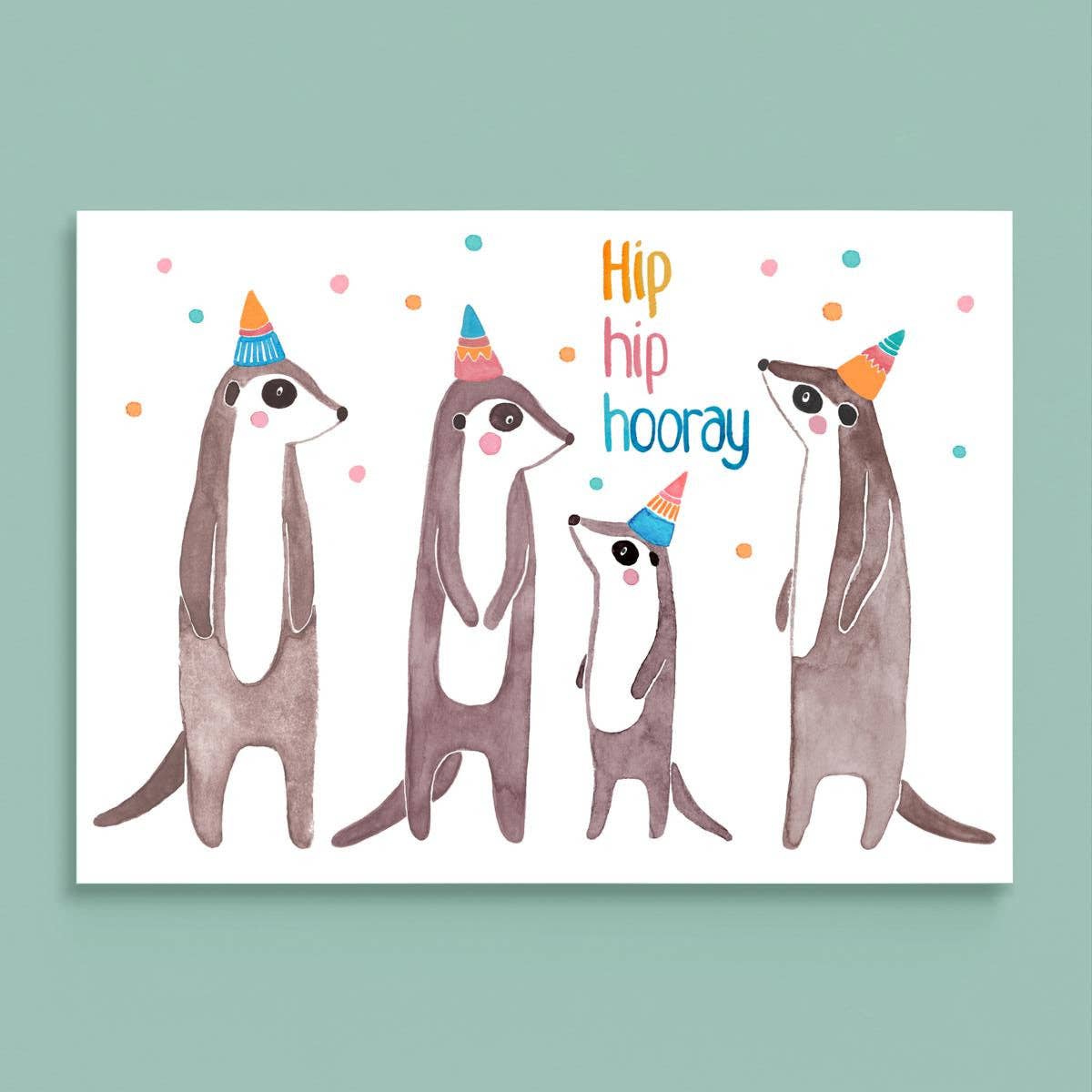 Hip Hip Hooray mit Erdmännchen A6