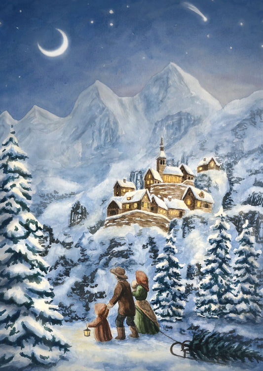 Weihnacht in den Bergen