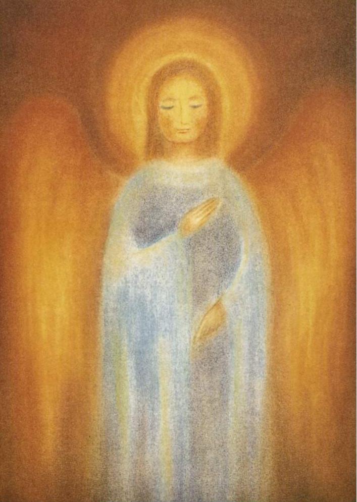 Leuchtender Schutzengel