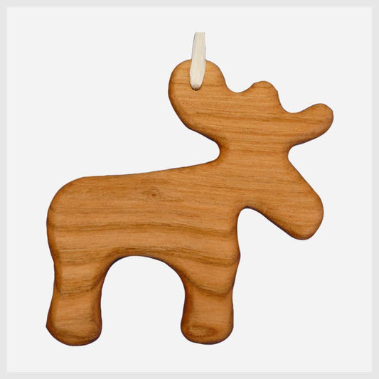 Weihnachtsbaumschmuck - Geschenkanhänger Elch
