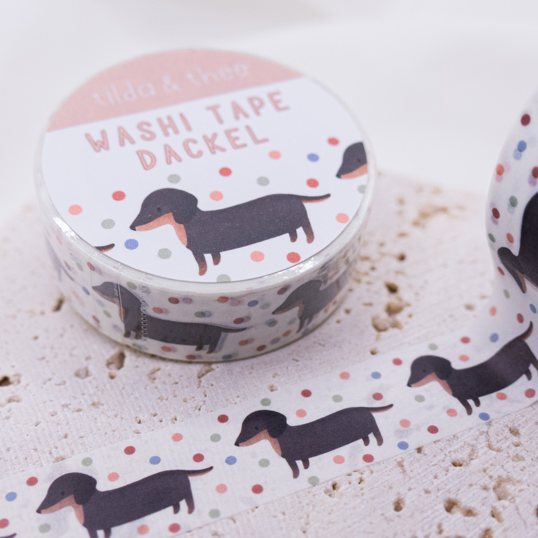 Washi Tape - Dackel