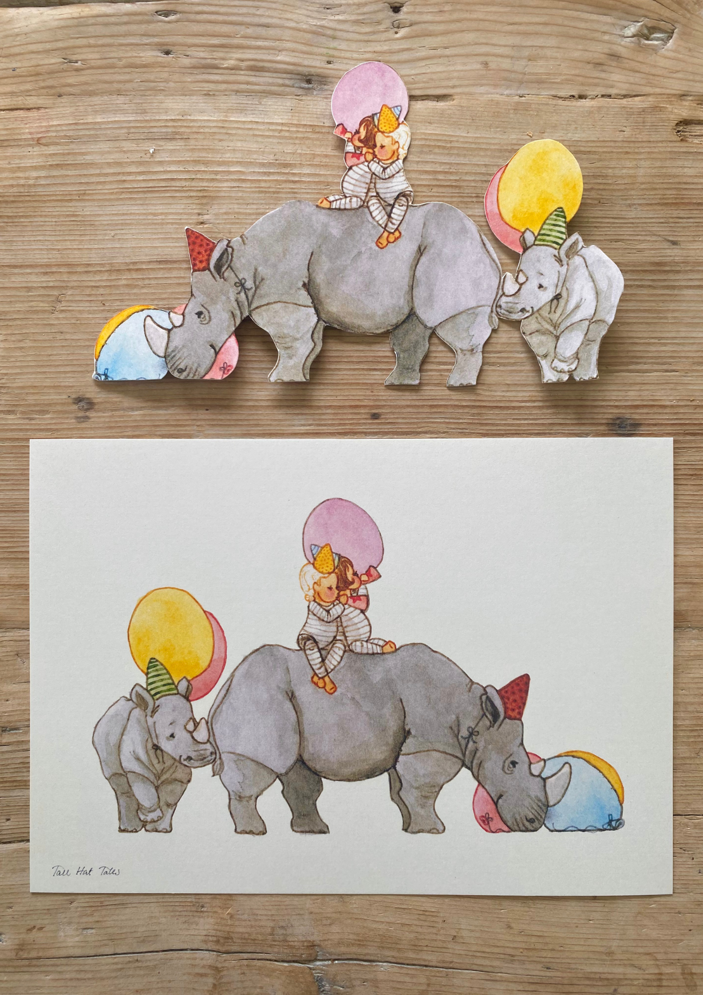 Geburtstagstier - Nashorn