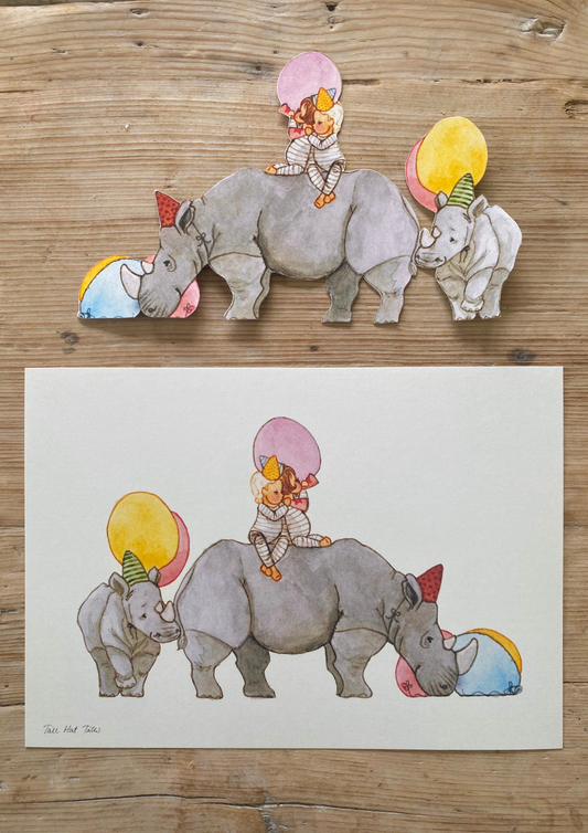 Geburtstagstier - Nashorn