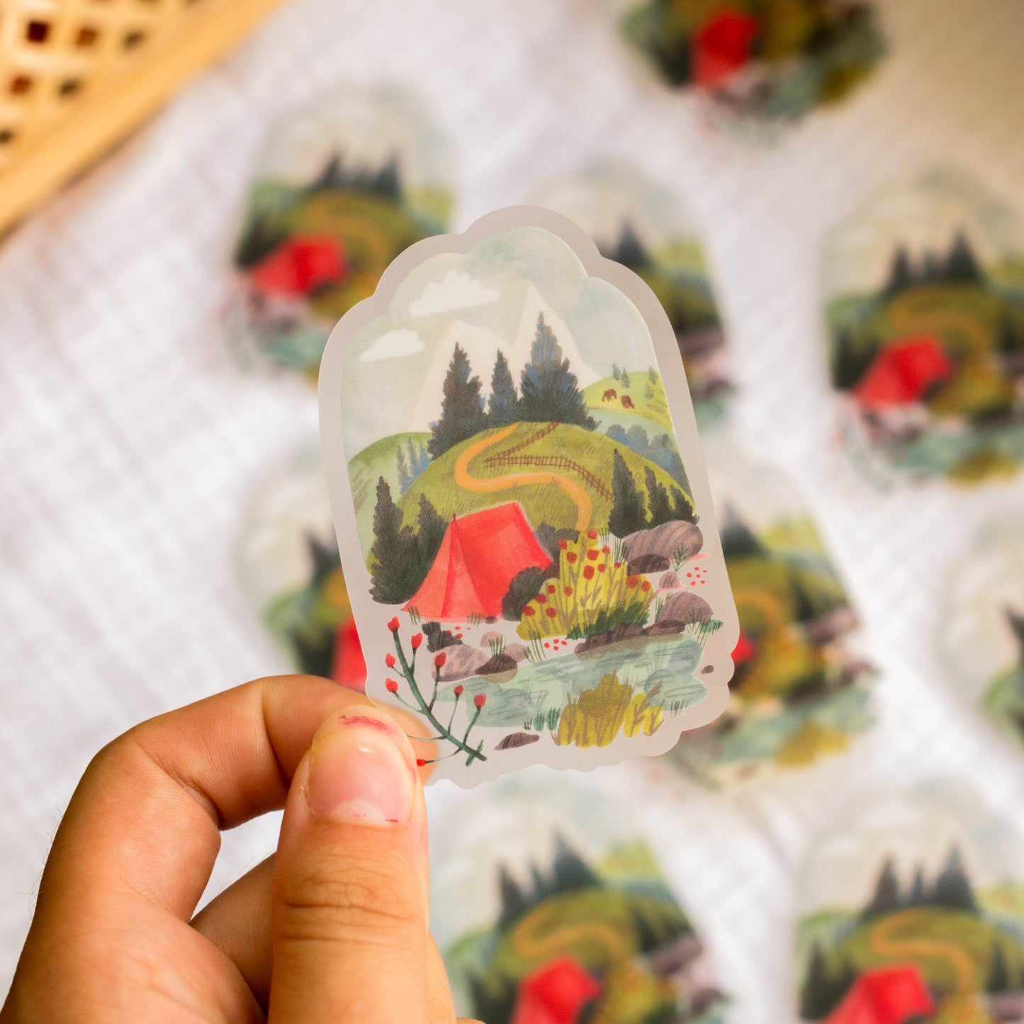 Sticker - Camping