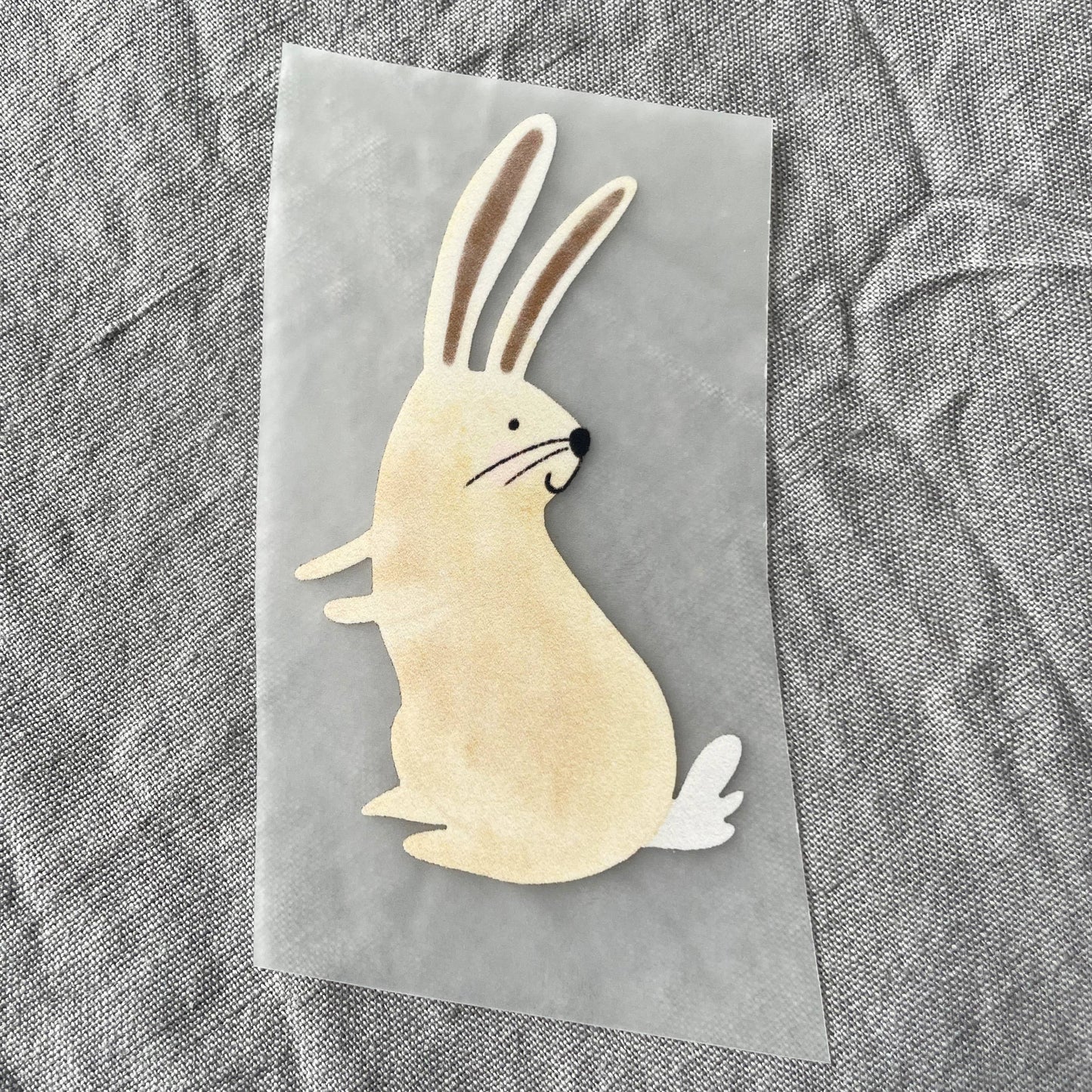 Bügelbild - Hase