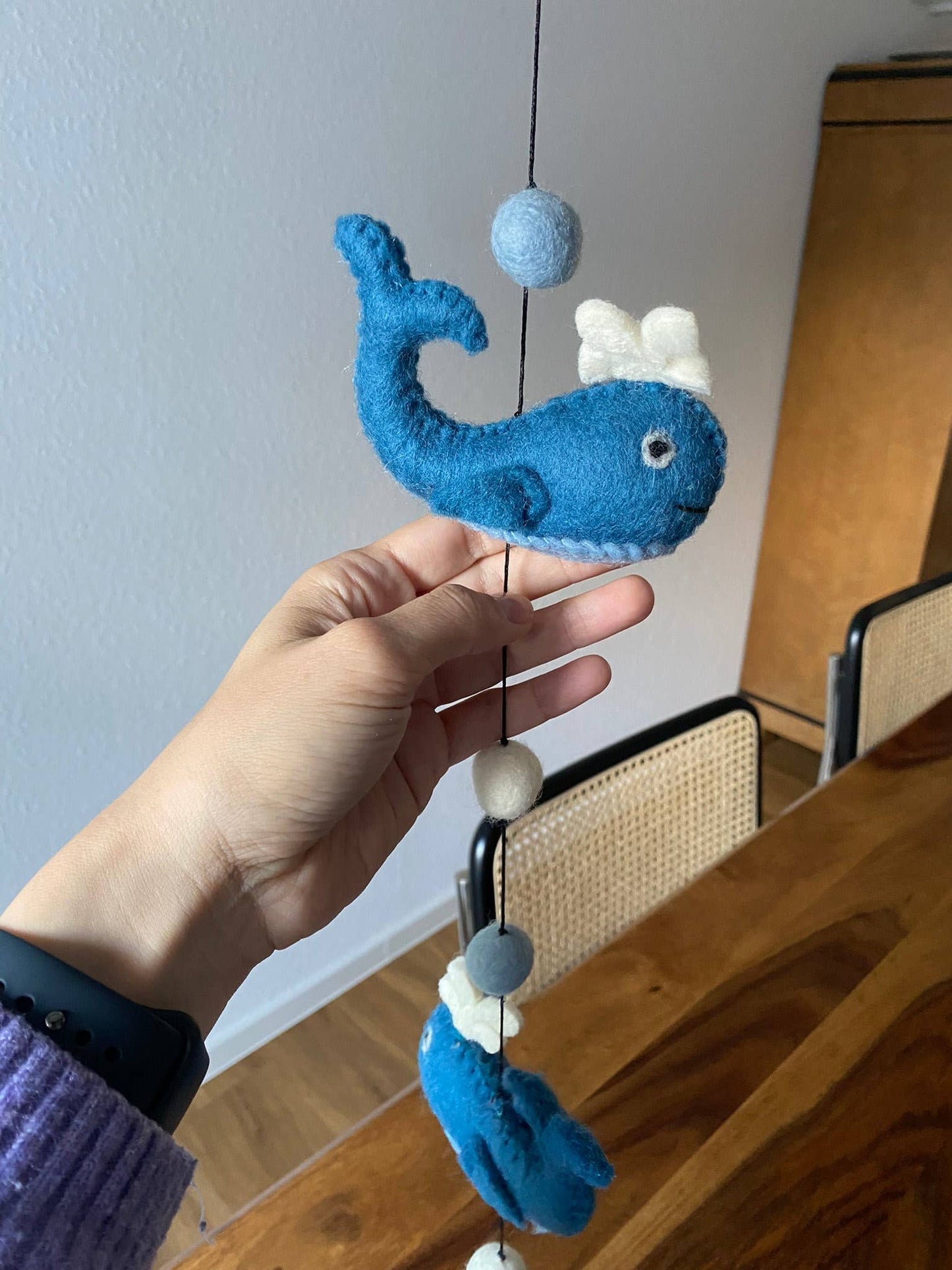 Wimpelkette - Walfisch