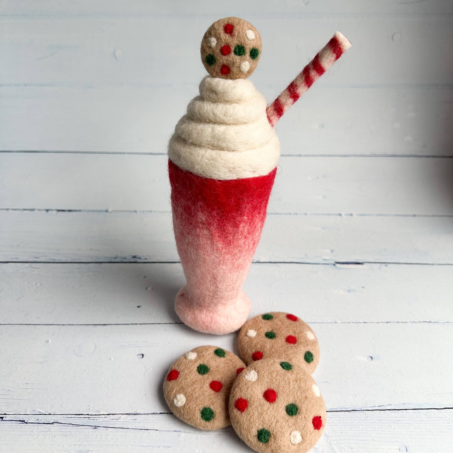 Filz - Weihnachtsmilchshake des Weihnachtsmanns