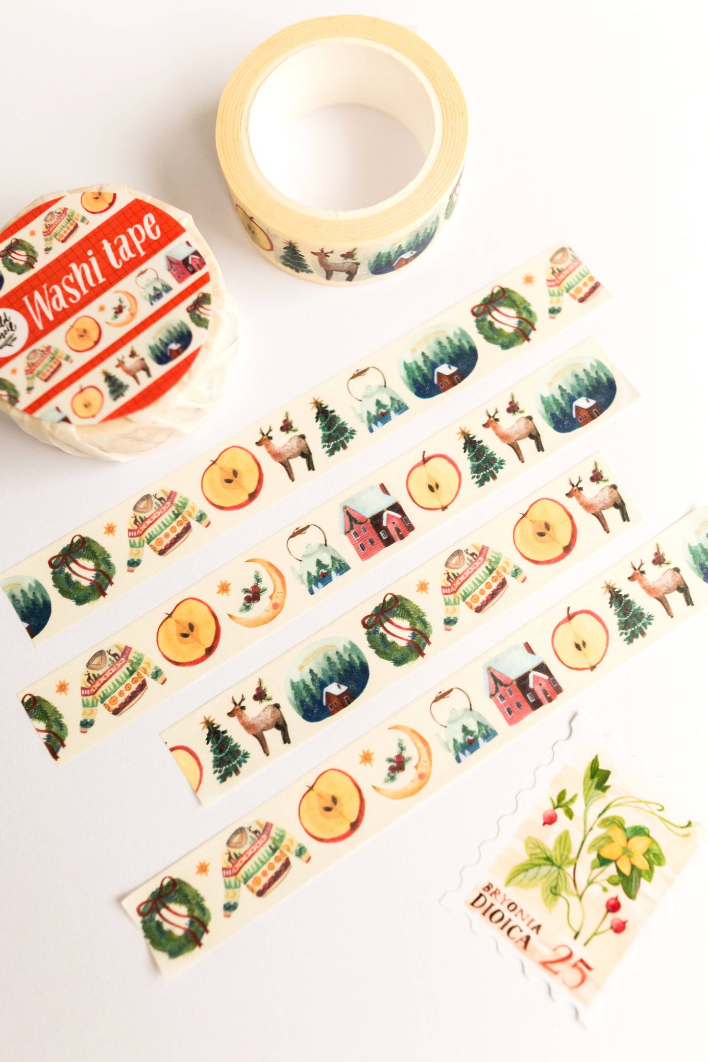 Washi Tape - Zu Hause an Weihnachten