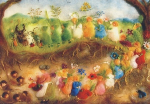 Wurzelkinder im Frühling