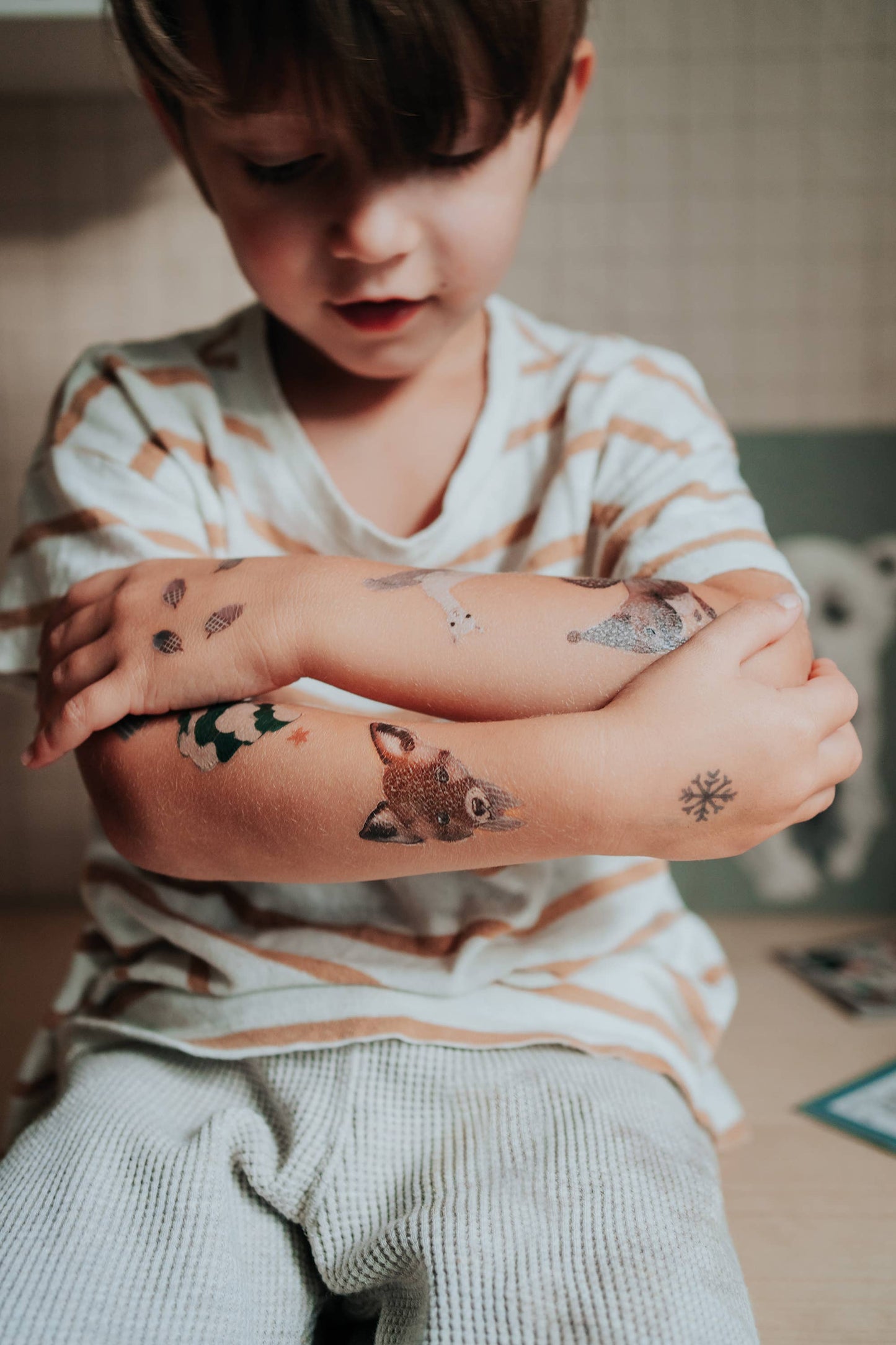 Bio Tattoos Fuchs und Eichhörnchen