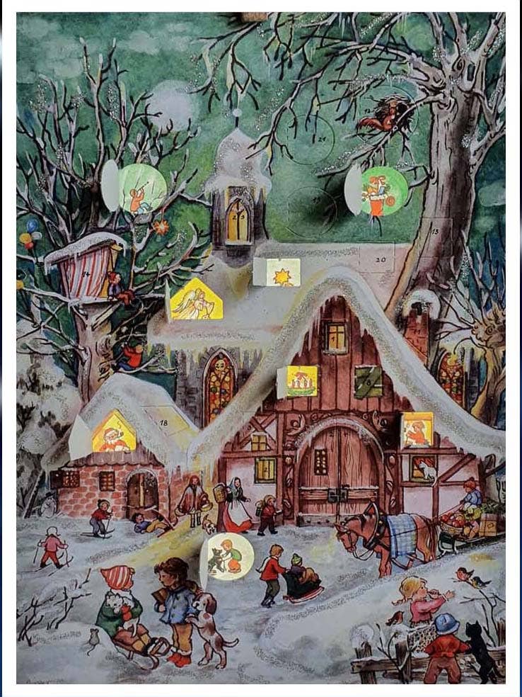 Adventskalender - Winterliches Treiben