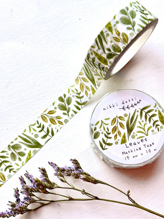 Washi Tape - Blätter