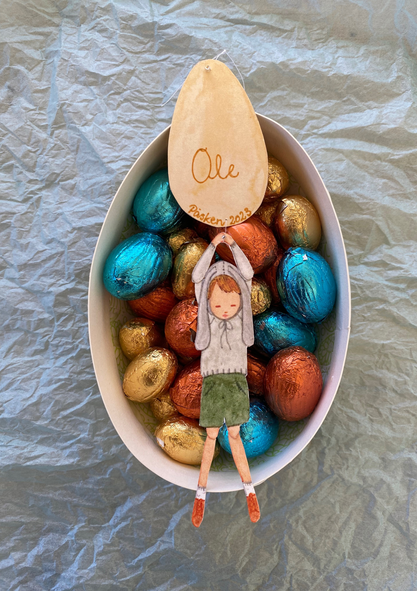 Vorbestellung - Bastelvorlage - Osterkinder