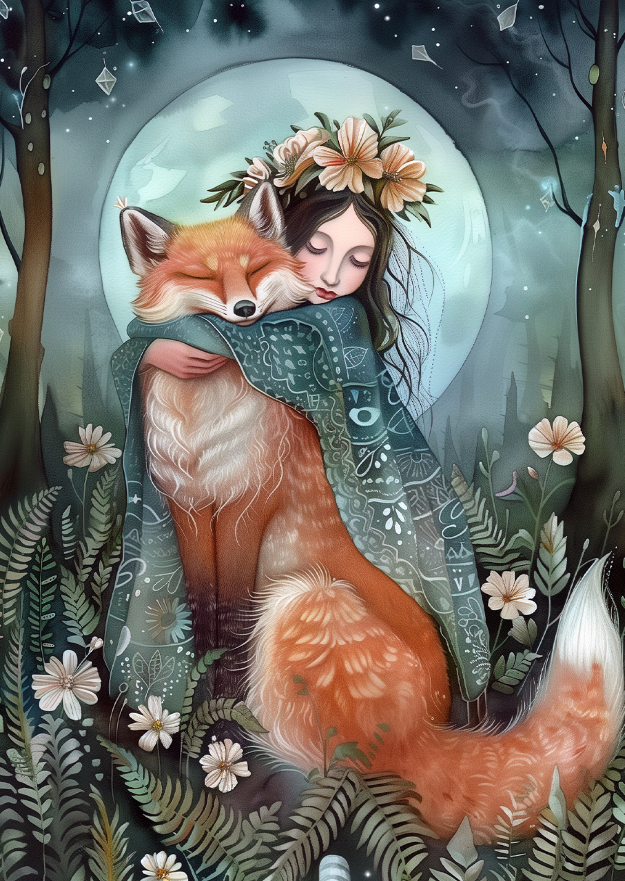Tiere umarmen: Fuchs