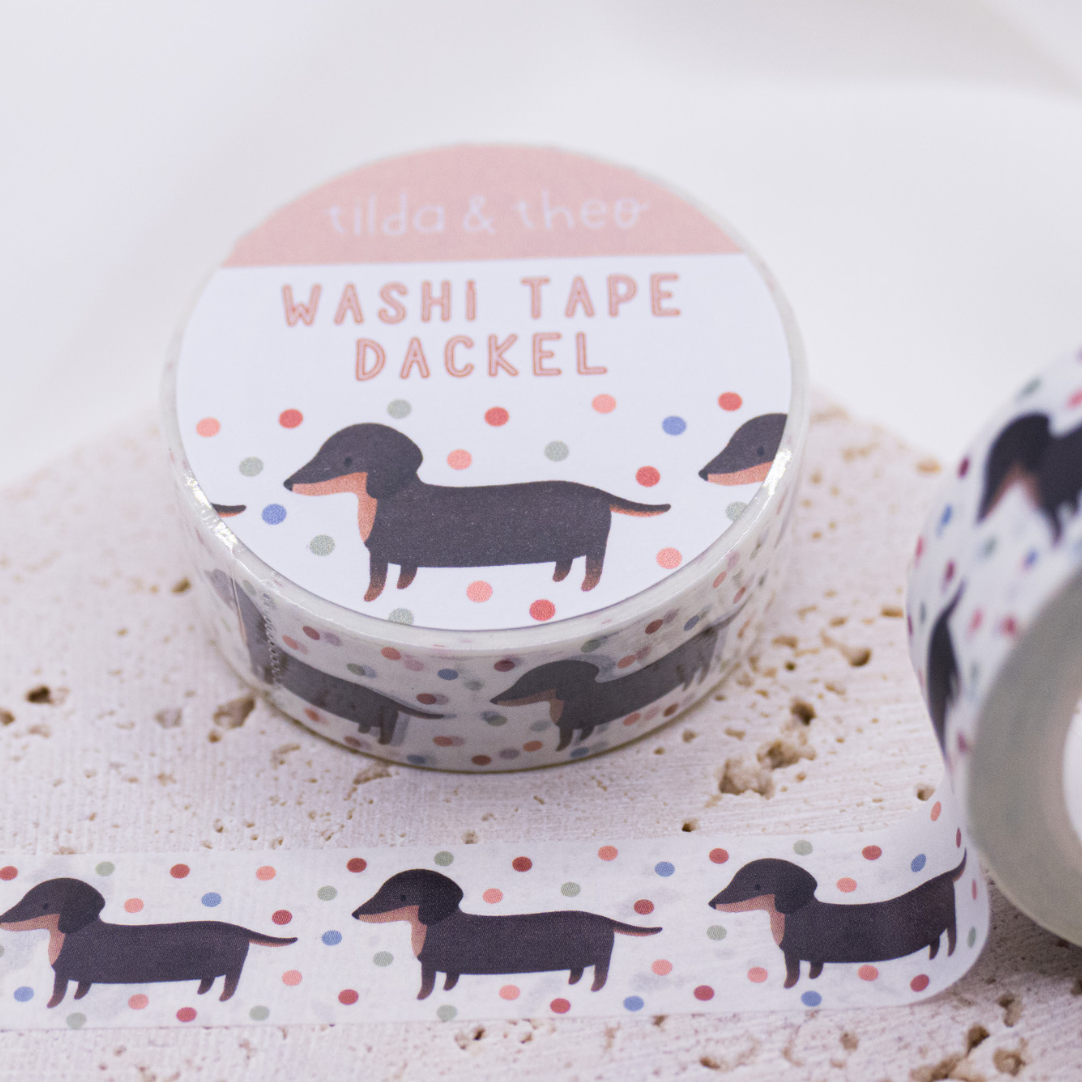 Washi Tape - Dackel