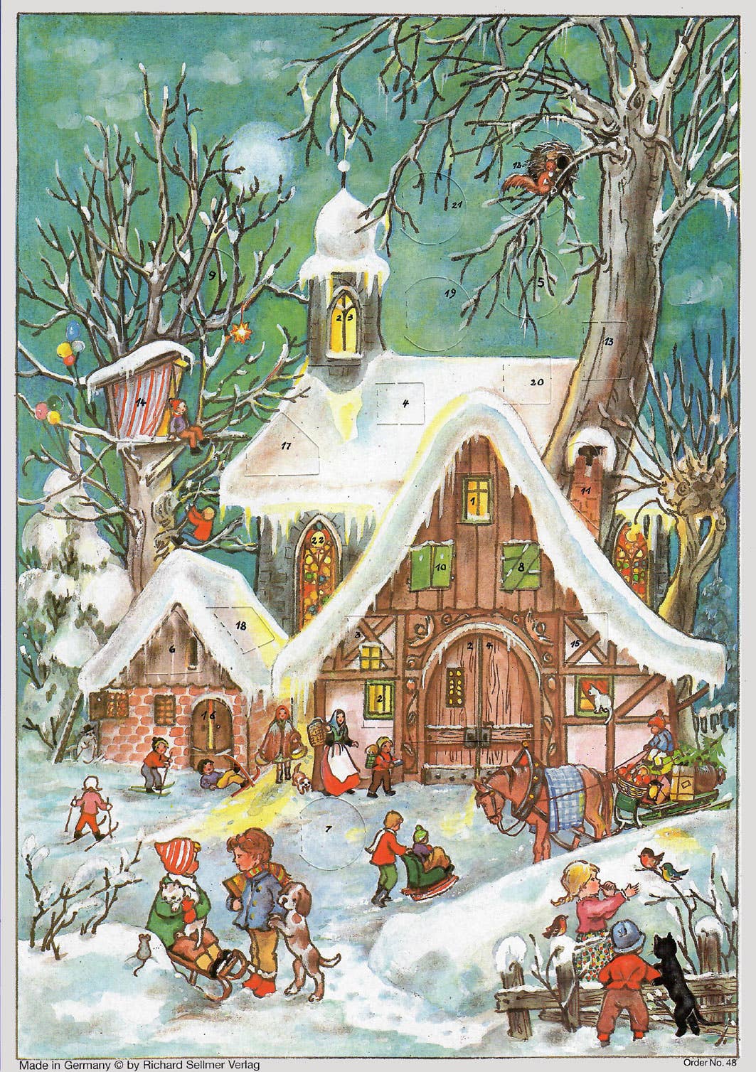 Adventskalender - Winterliches Treiben