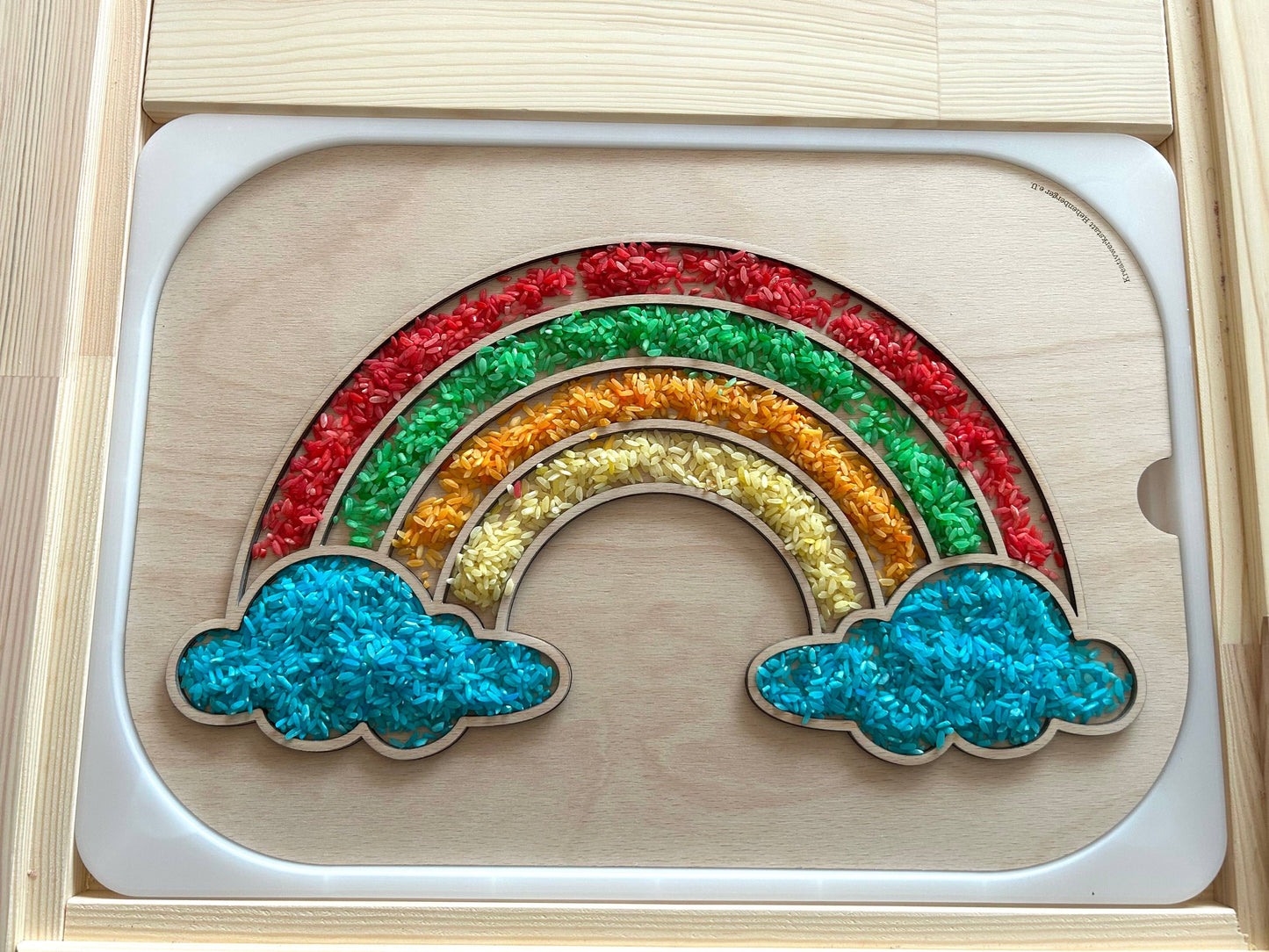 Regenbogenplatte – Trofast kompatibel