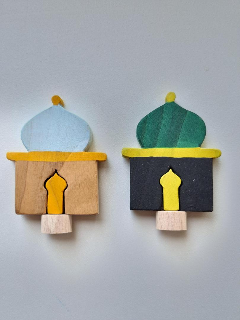 Stecker - Moschee - Grün