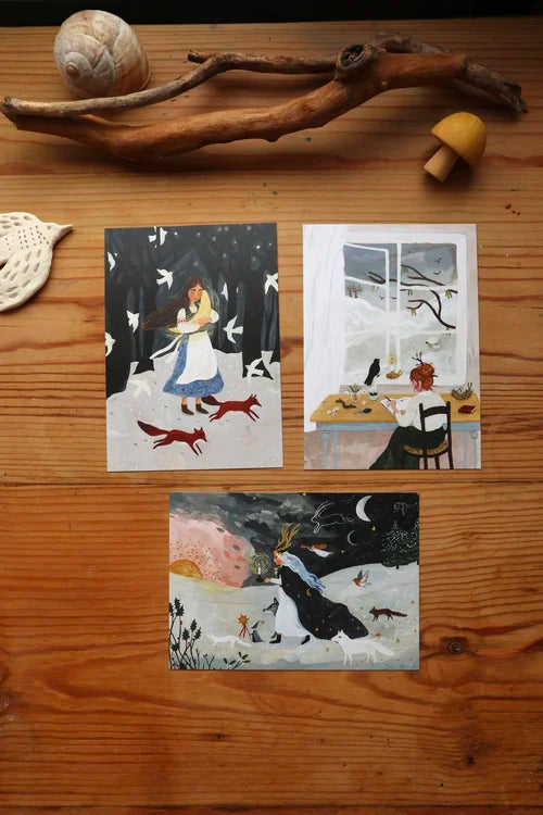 Monatskarten - Set von Tijana Draws