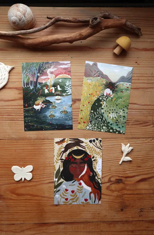 Monatskarten - Set von Tijana Draws