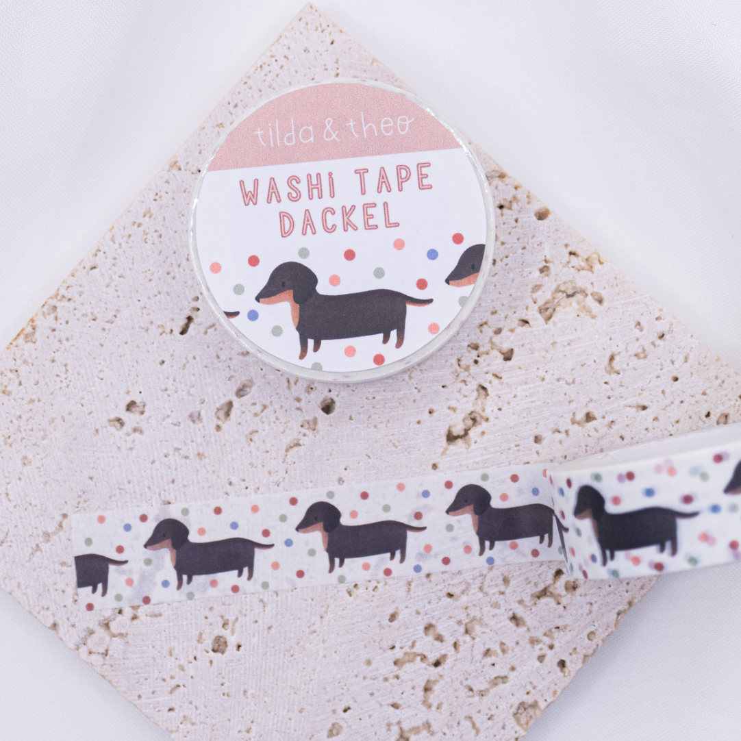 Washi Tape - Dackel
