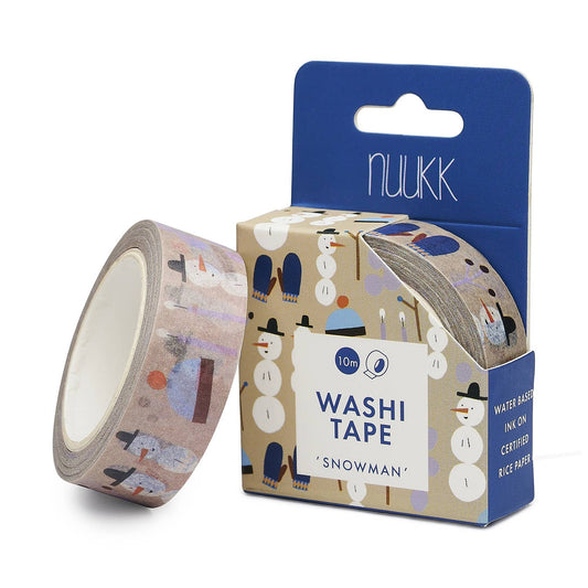 Washi Tape - Schneemann