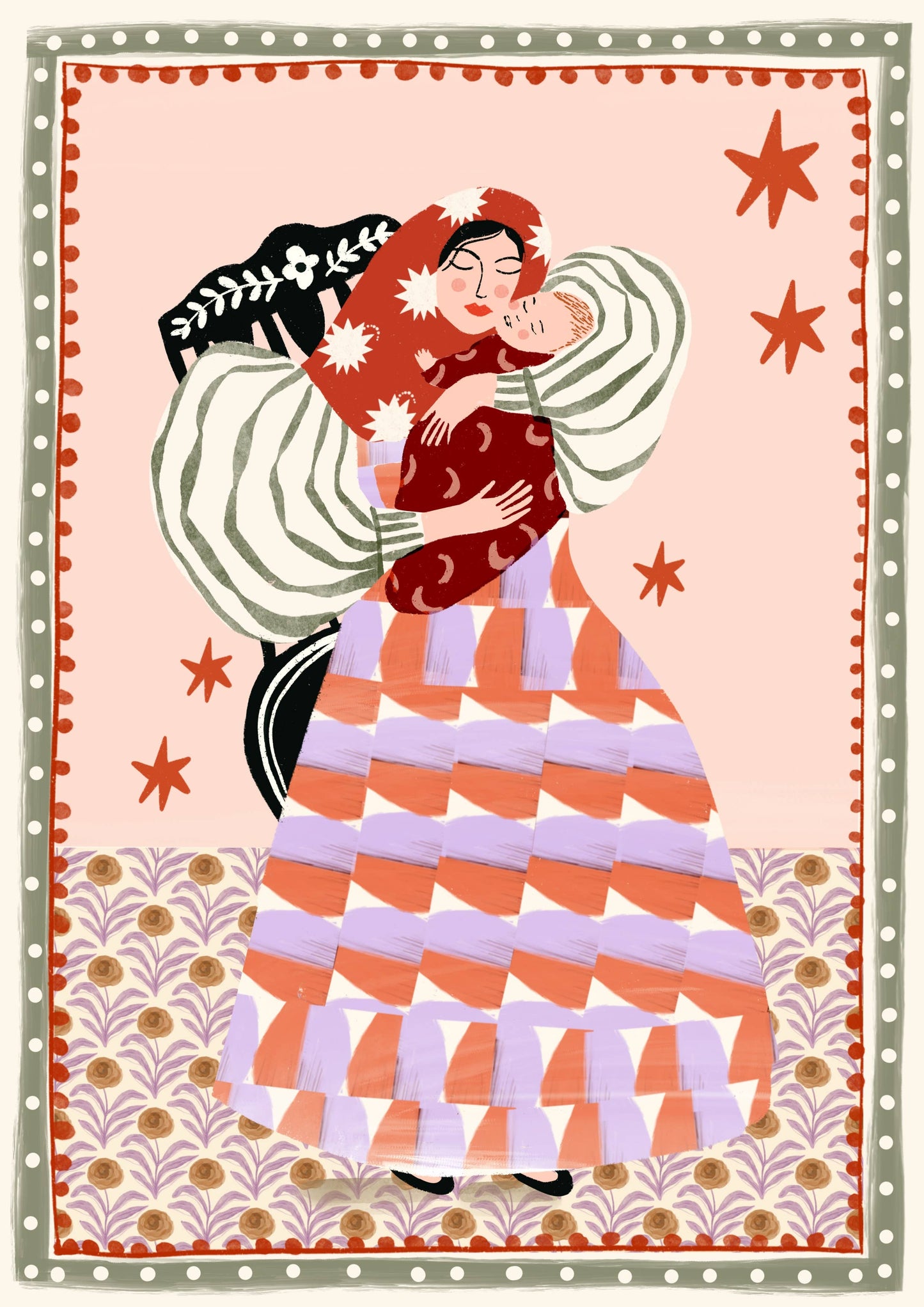 Print - Folk Mama