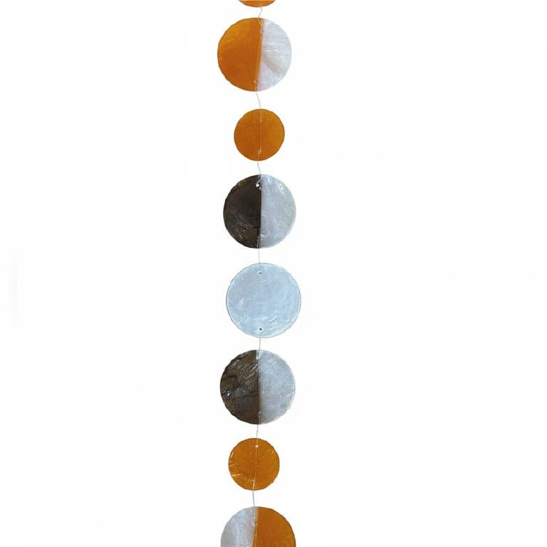 Windspiel - Capiz - Orange Mix