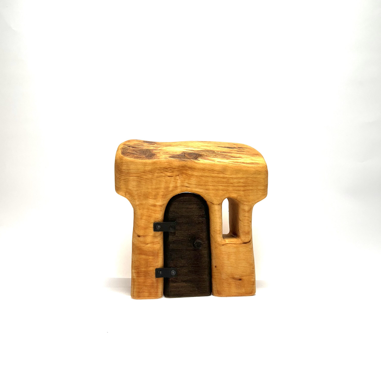 Bikeho - Haus mit Borke + Tür