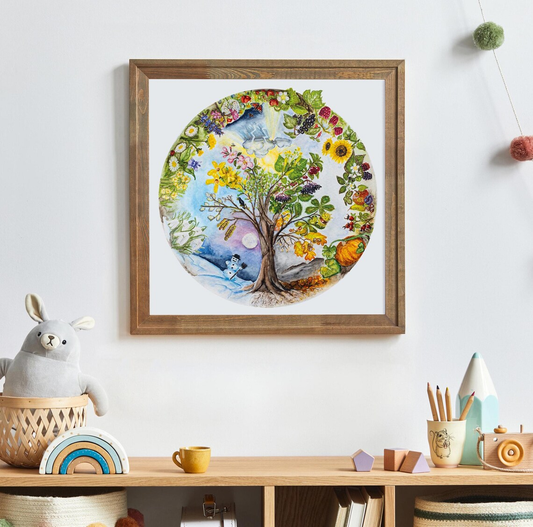 Jahreszeitenbaum - Die Zyklen der Natur