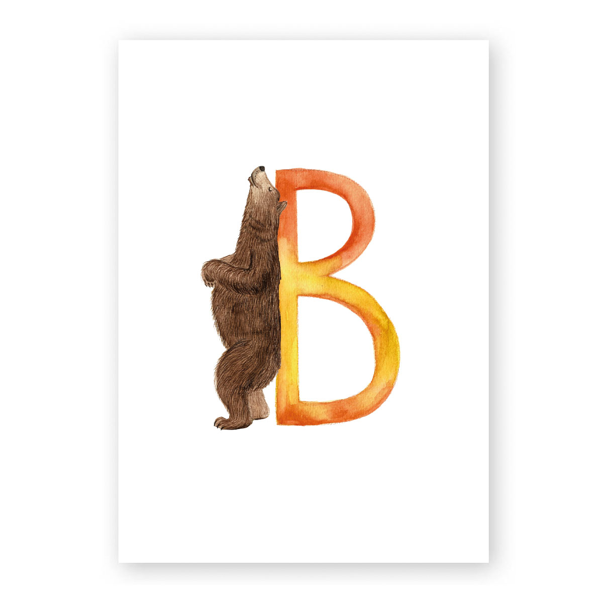 ABC-Karten Set „Natur“