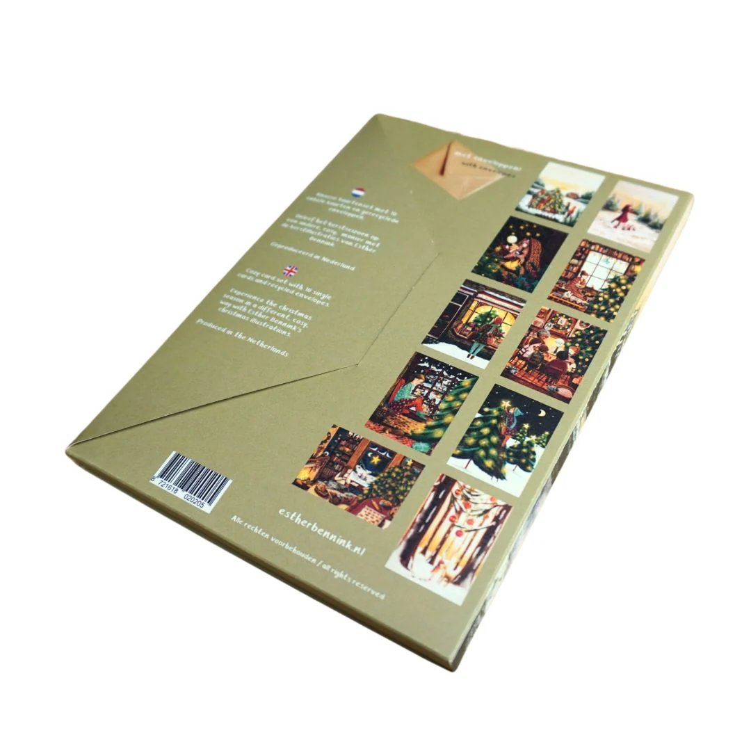 Kartenset christmas mit Umschlägen - Esther Bennink