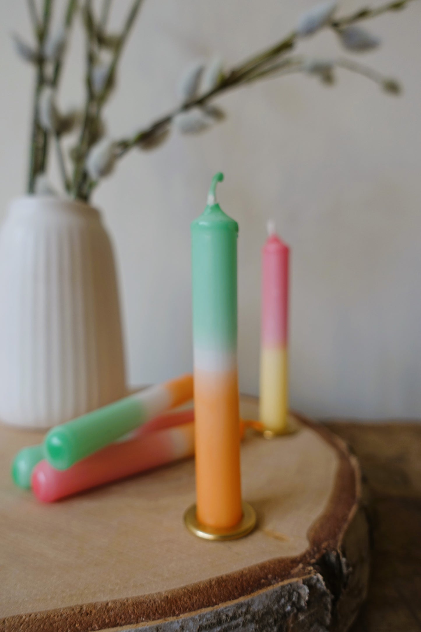 Grimm's Kerzenhalter aus Messing