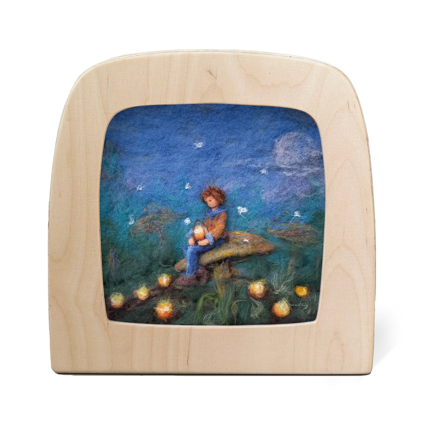 Motiv Wald Lichter