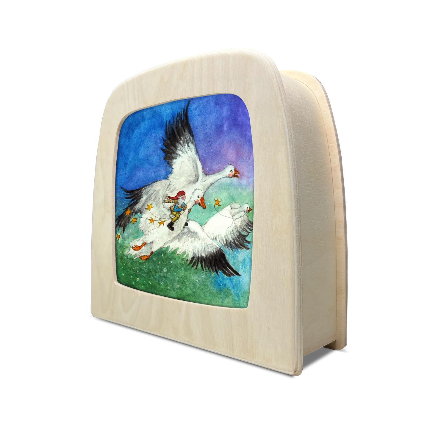 Motiv George und die Schneegänse