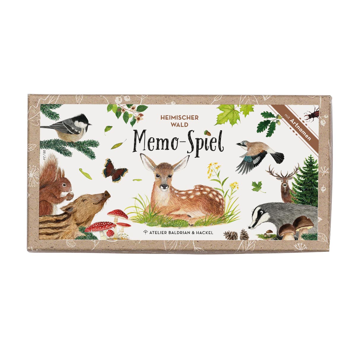 Memo-Spiel "Heimischer Wald"