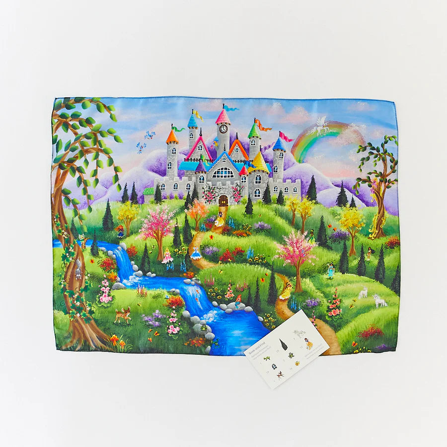 Spieltuch Suchen & Finden aus Seide - Prinzessin
