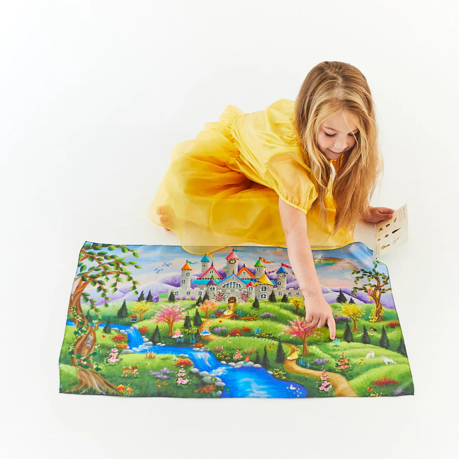 Spieltuch Suchen & Finden aus Seide - Prinzessin