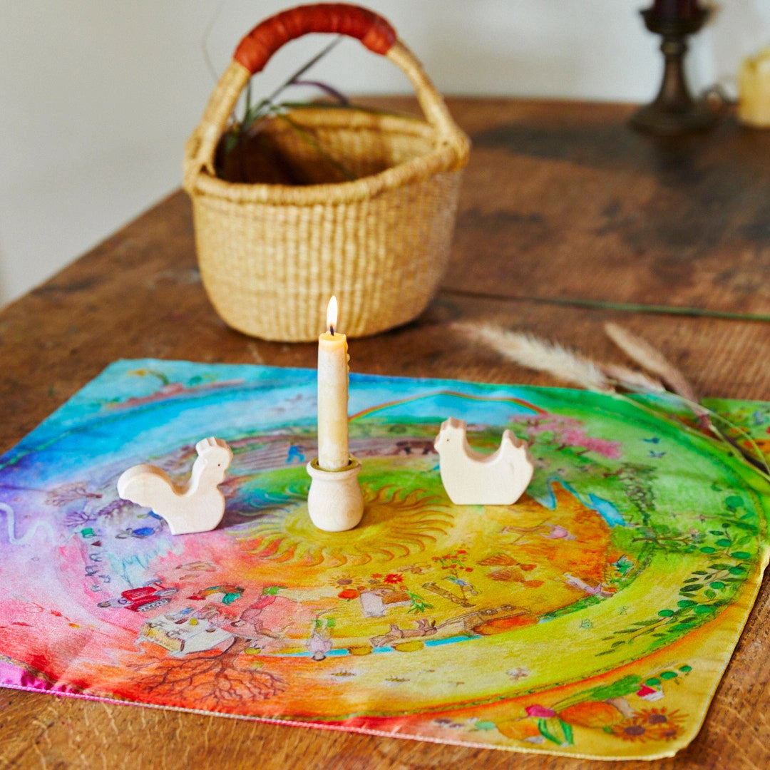 Spieltuch mini - Rund ums Jahr auf der Farm