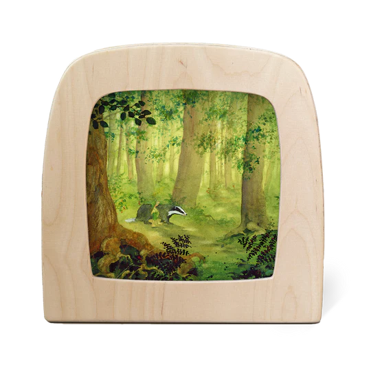 Motiv Giesbert und die Gackerhühner - Waldspaziergang