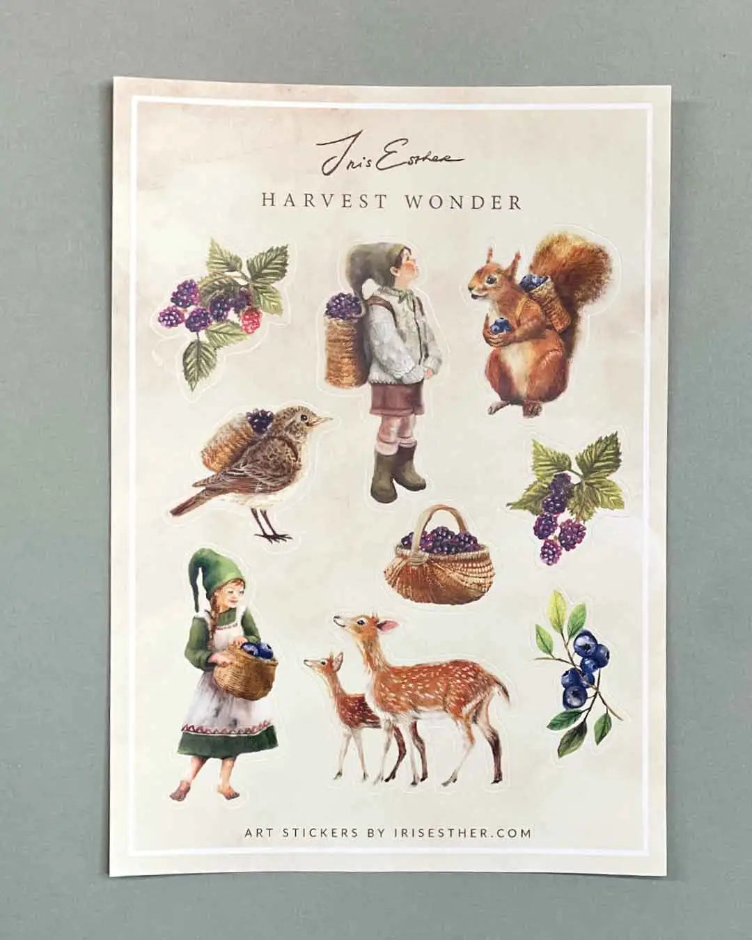 Kunst Aufkleber - Erntewunder