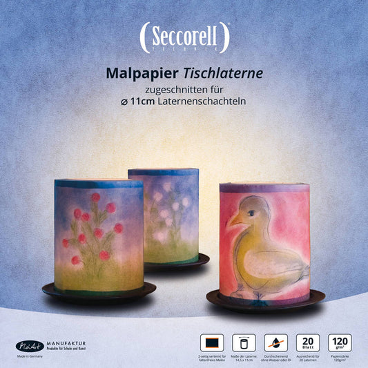 Seccorell Tischlaternen-Malblock