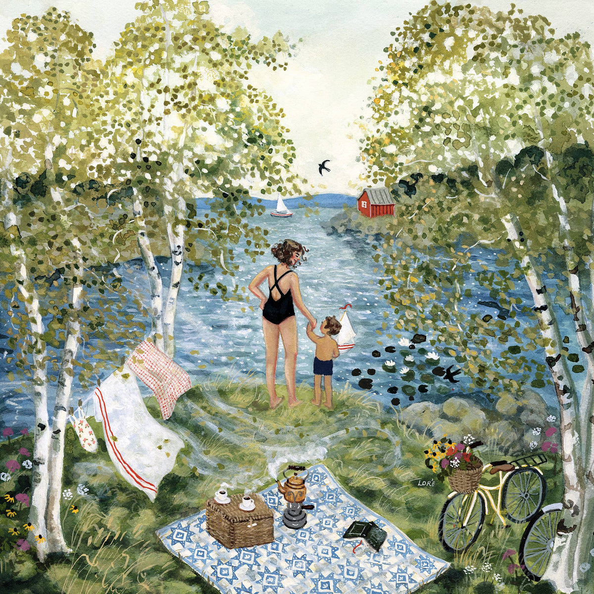 Print - Ein letzter Schwimmzug