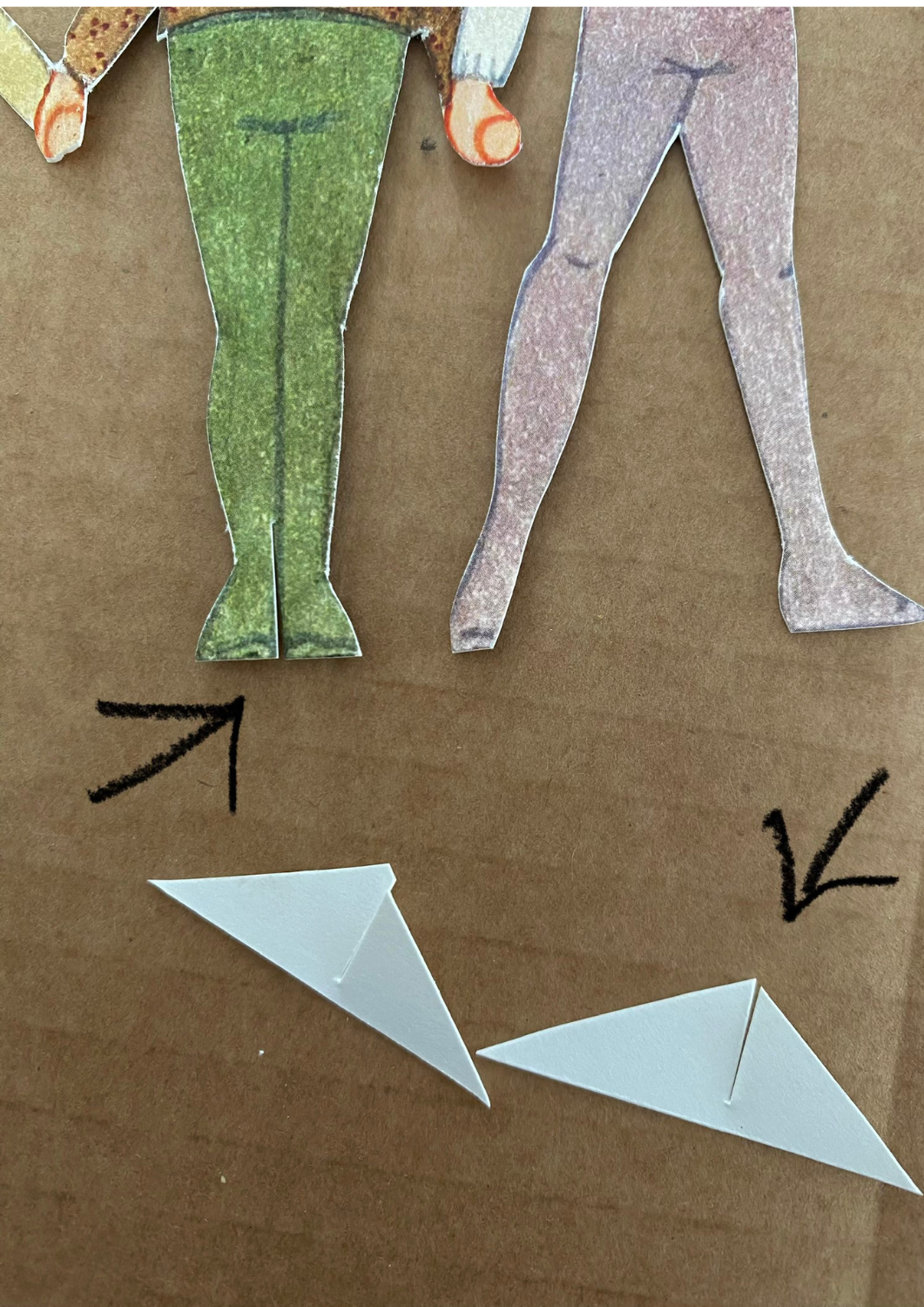 Bastelbogen - Elfen Parade 2