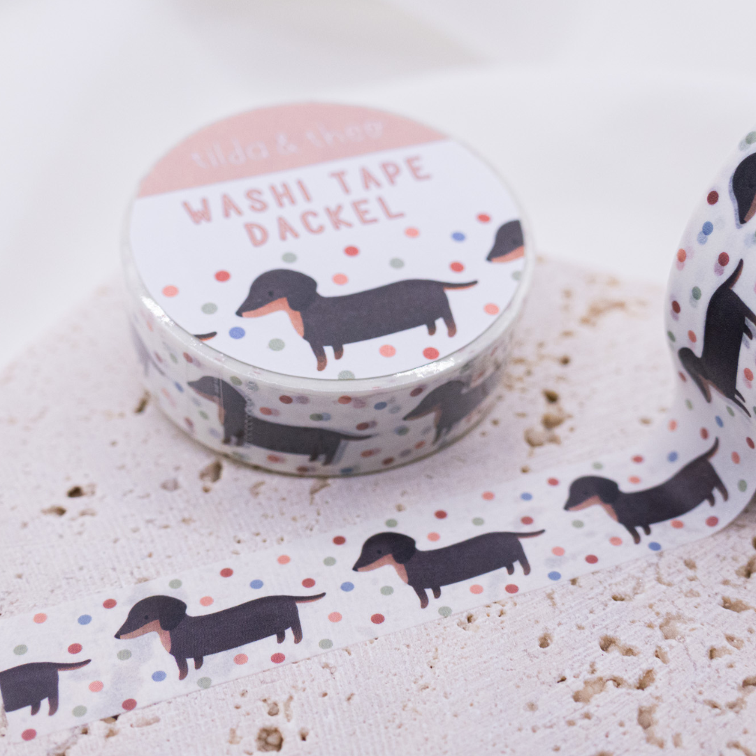 Washi Tape - Dackel