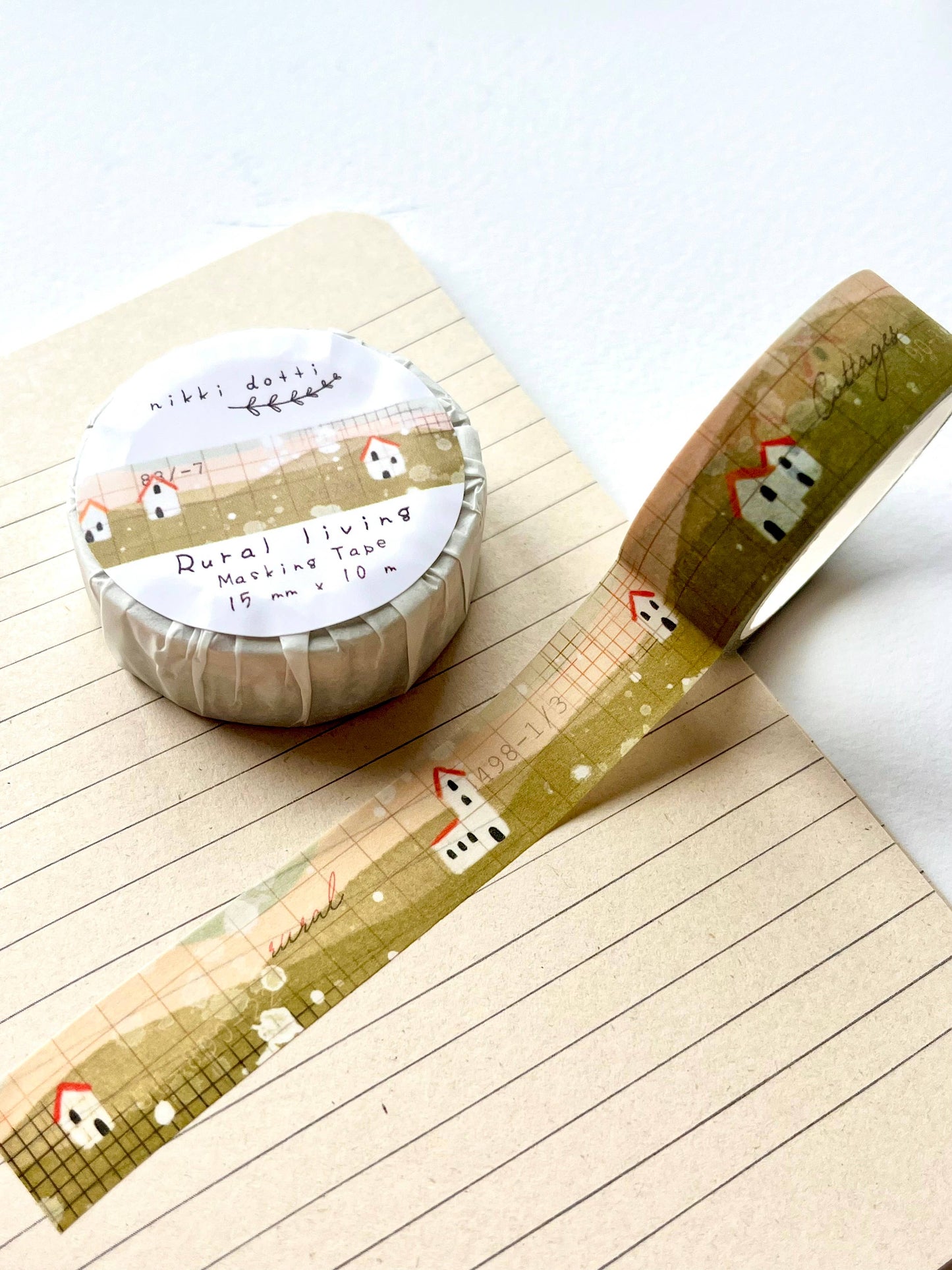 Washi Tape - Ländliches Leben