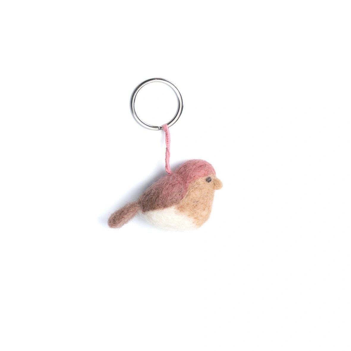 Schlüsselanhänger - Vogel (rosa)